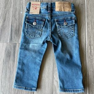 True Religion baby size 12 mo slim jeans NEW